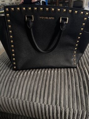 Michael Kors Black w/ Studs Bag
